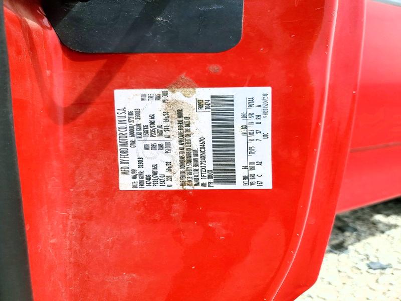 Продажа на аукционе авто 1999 Ford F-150, vin: 1FTZX1724XNC04670, номер лота: 58930256