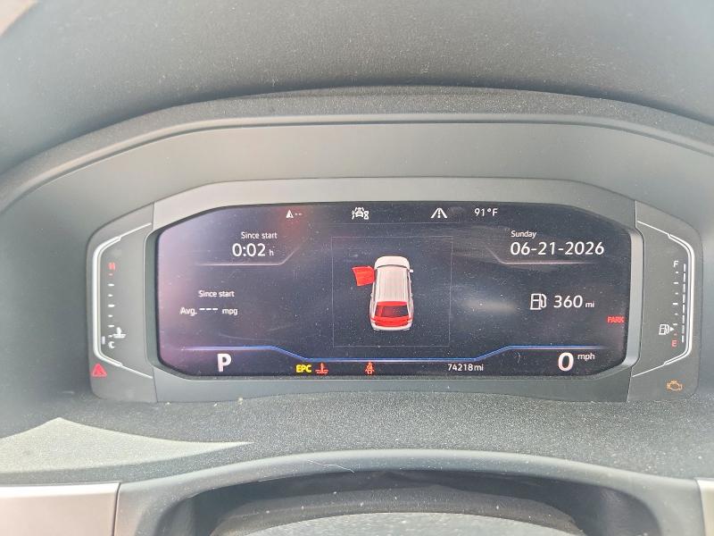 58464106 :رقم المزاد ، 1V2BR2CA2MC529029 vin ، 2021 Volkswagen Atlas مزاد بيع