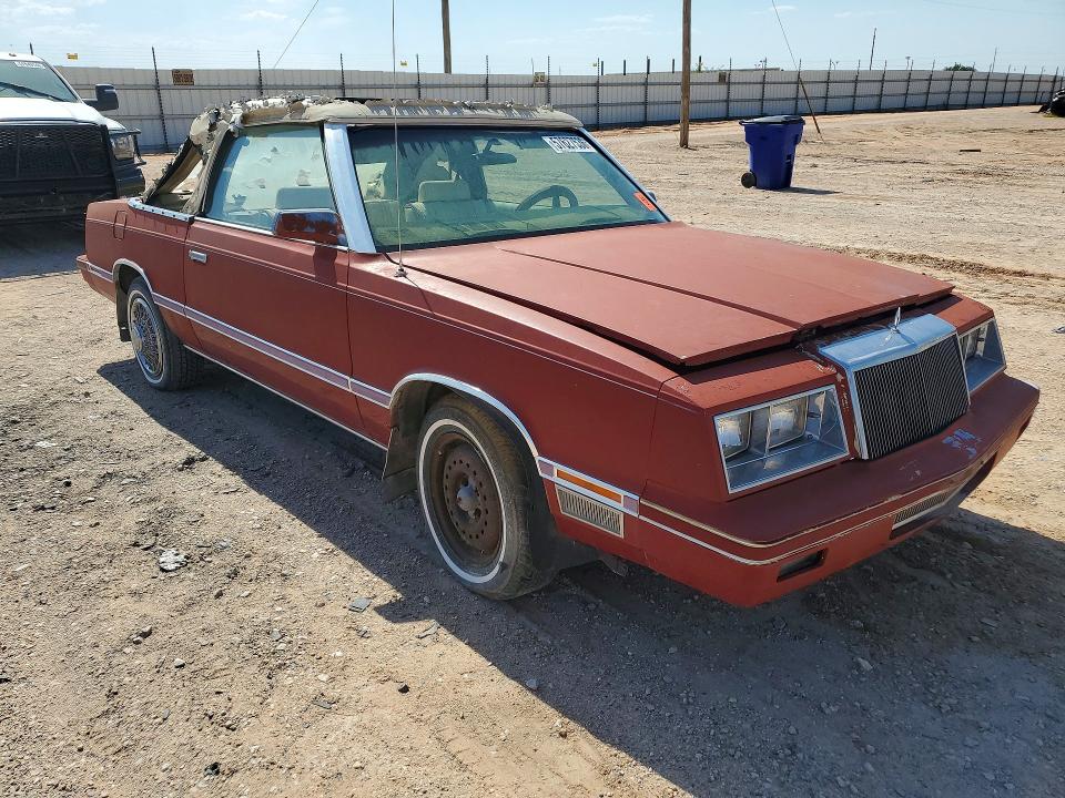 Aukcja sprzedaży 1983 Chrysler Lebaron, vin: 1CSBC55C6DG155606, numer aukcji: 57627536