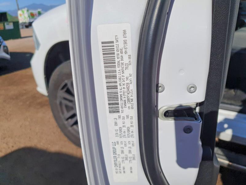 85989835 :رقم المزاد ، 1C6RR7FT4ES406258 vin ، 2014 Ram 1500 مزاد بيع