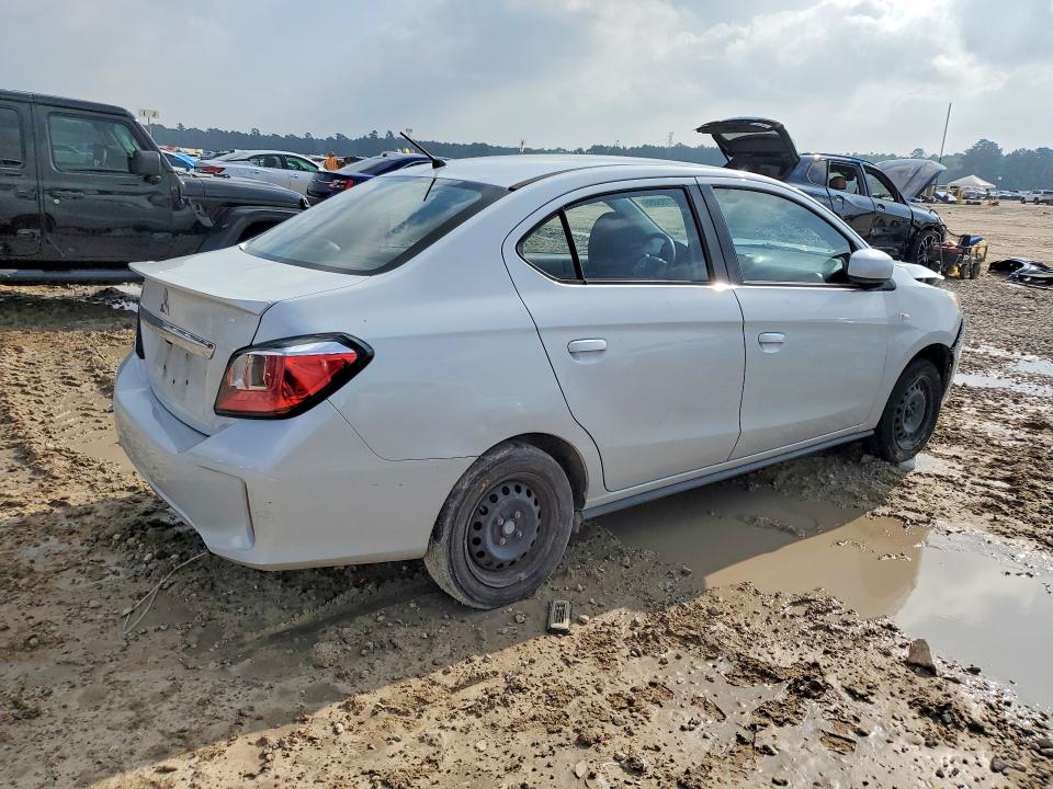 2021 Mitsubishi Mirage მანქანა იყიდება აუქციონზე, vin: ML32FUFJ2MHF02052, აუქციონის ნომერი: 57765086