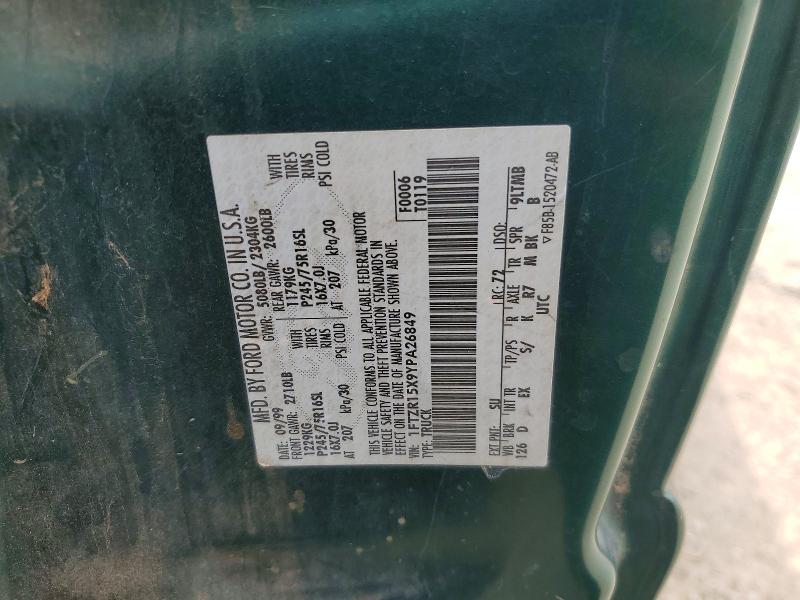 Aukcja sprzedaży 2000 Ford Ranger, vin: 1FTZR15X9YPA26849, numer aukcji: 59170976