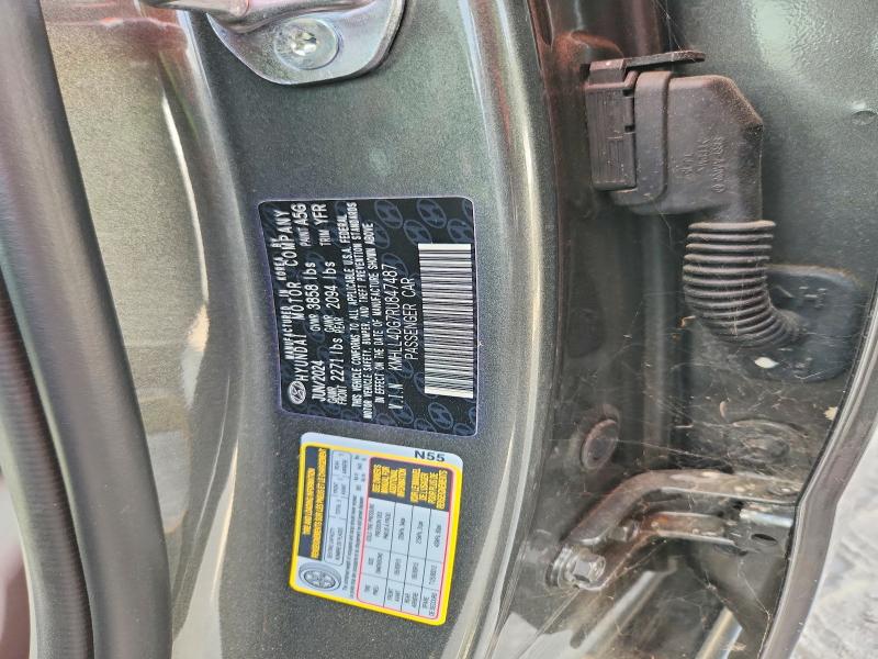 Продажа на аукционе авто 2024 Hyundai Elantra, vin: KMHLL4DG7RU847487, номер лота: 56592176