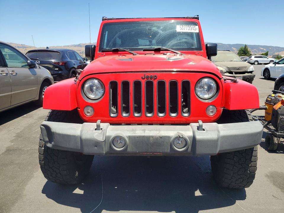 Продажа на аукционе авто 2015 Jeep Wrangler Unlimited, vin: 1C4BJWEG2FL600458, номер лота: 58773946