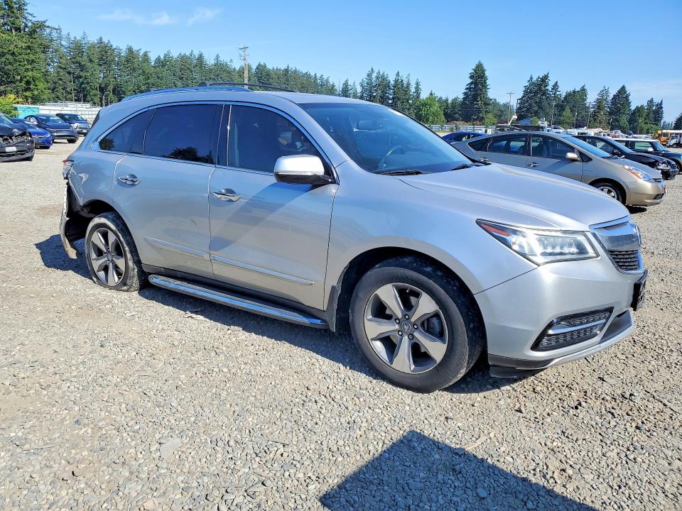 2014 Acura Mdx მანქანა იყიდება აუქციონზე, vin: 5FRYD4H24EB003317, აუქციონის ნომერი: 57726276