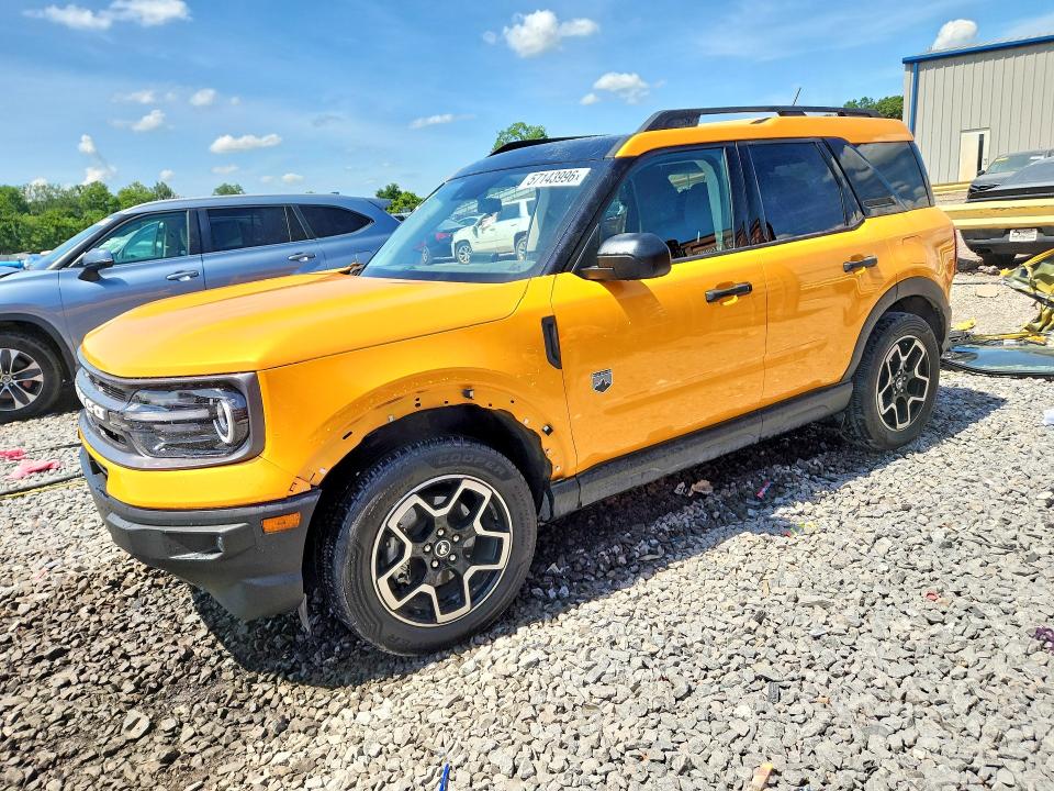 Auction sale of the 2022 Ford Bronco Sport, vin: 3FMCR9B67NRD59020, lot number: 57143996