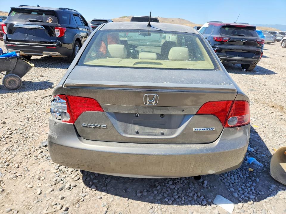 55843056 :رقم المزاد ، JHMFA36256S022721 vin ، 2006 Honda Civic مزاد بيع