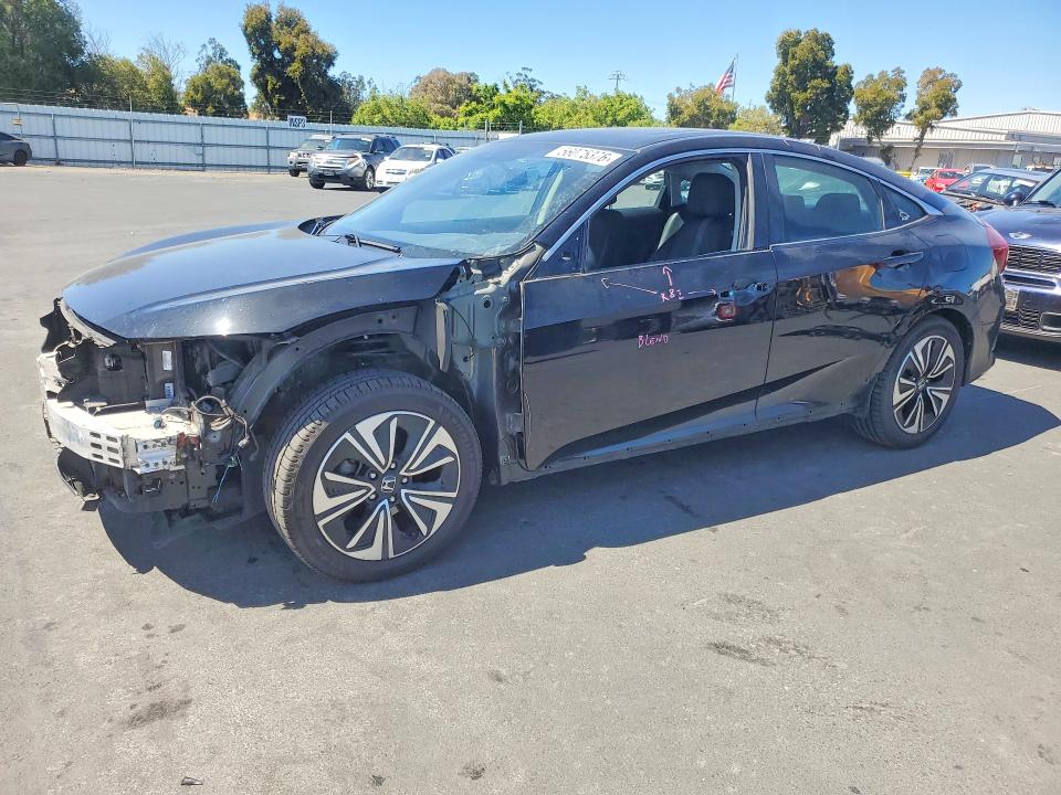 56075376 :رقم المزاد ، 19XFC1F46GE200948 vin ، 2016 Honda Civic مزاد بيع