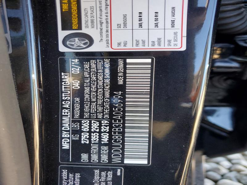 Продажа на аукционе авто 2014 Mercedes-benz S, vin: WDDUG8FB3EA056994, номер лота: 57117876