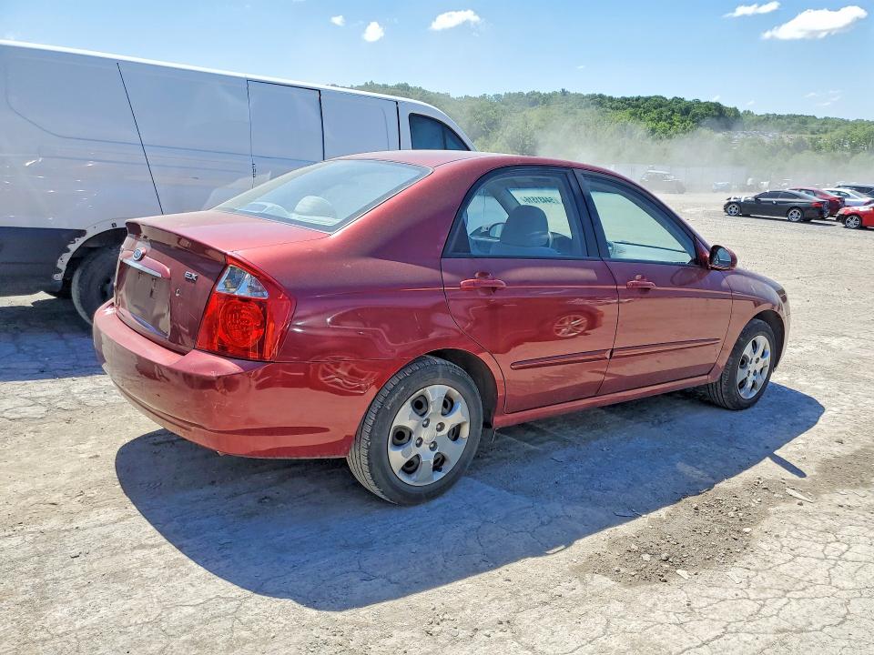 Продажа на аукционе авто 2005 Kia Spectra, vin: KNAFE121455114047, номер лота: 54431516
