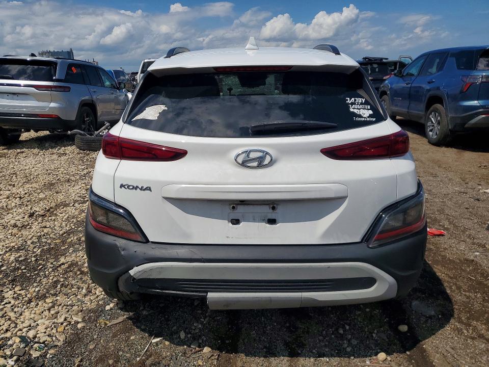 2022 Hyundai Kona მანქანა იყიდება აუქციონზე, vin: KM8K62ABXNU821234, აუქციონის ნომერი: 56657406
