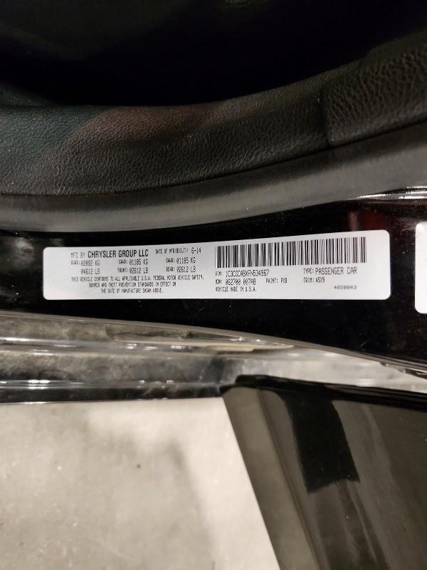 2015 Chrysler 200 მანქანა იყიდება აუქციონზე, vin: 1C3CCCABXFN534967, აუქციონის ნომერი: 57170736