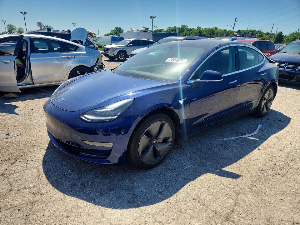 2019 Tesla Model 3 მანქანა იყიდება აუქციონზე, vin: 5YJ3E1EB2KF387718, აუქციონის ნომერი: 54950826