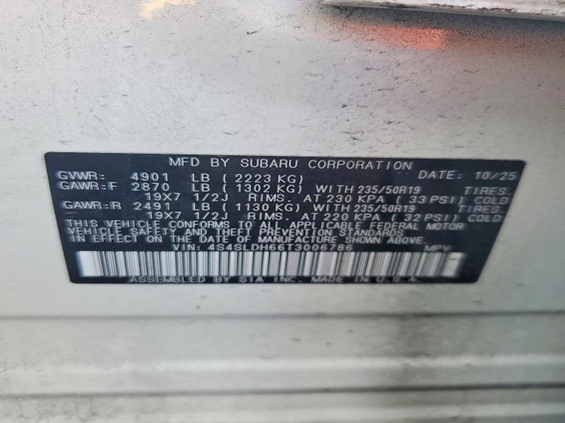 Продажа на аукционе авто 2026 Subaru Forester, vin: 4S4SLDH66T3006786, номер лота: 57050166