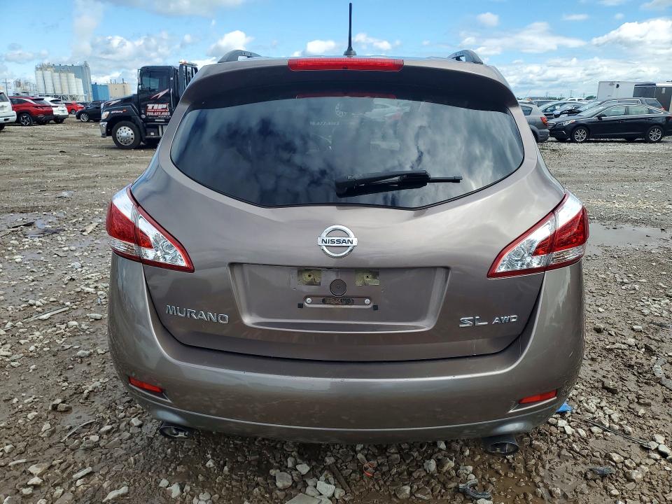 2014 Nissan Murano მანქანა იყიდება აუქციონზე, vin: JN8AZ1MW1EW525673, აუქციონის ნომერი: 57650016