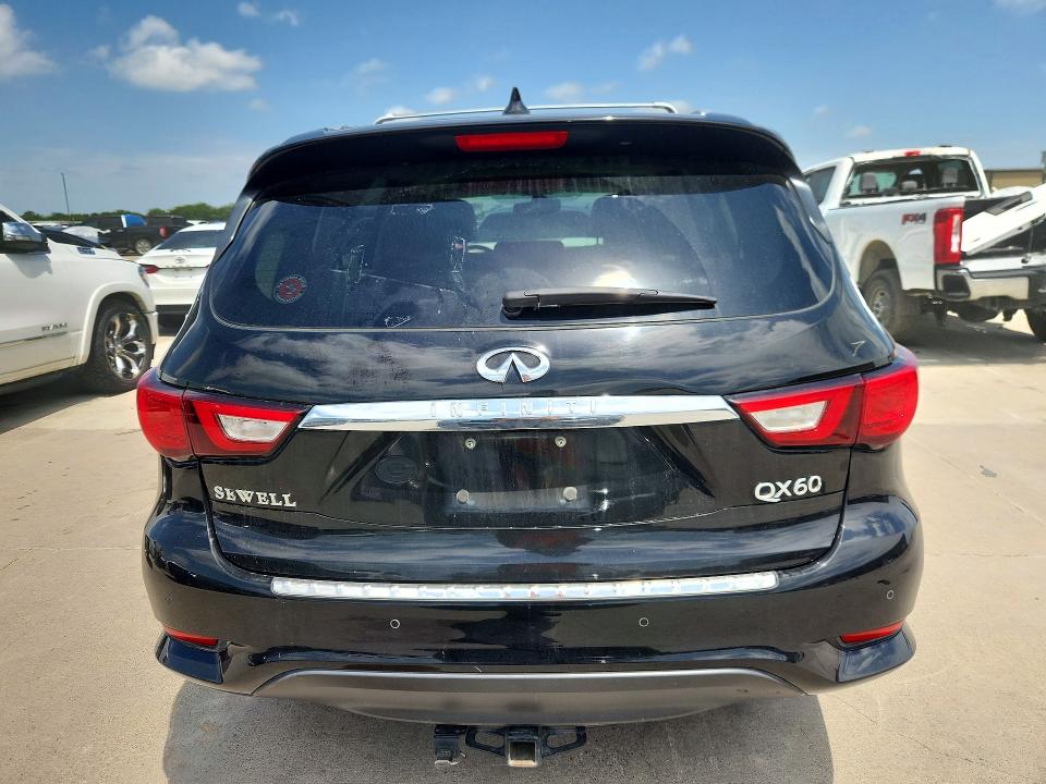 57713606 :رقم المزاد ، 5N1DL0MN0HC516024 vin ، 2017 Infiniti Qx60 مزاد بيع
