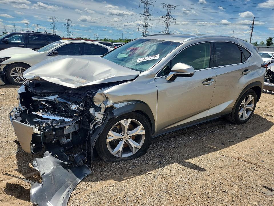 57222056 :رقم المزاد ، JTJBARBZ6H2108254 vin ، 2017 Lexus Nx 200t مزاد بيع