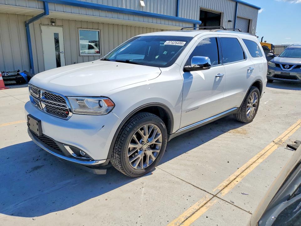 57425486 :رقم المزاد ، 1C4RDJEG9FC114951 vin ، 2015 Dodge Durango مزاد بيع