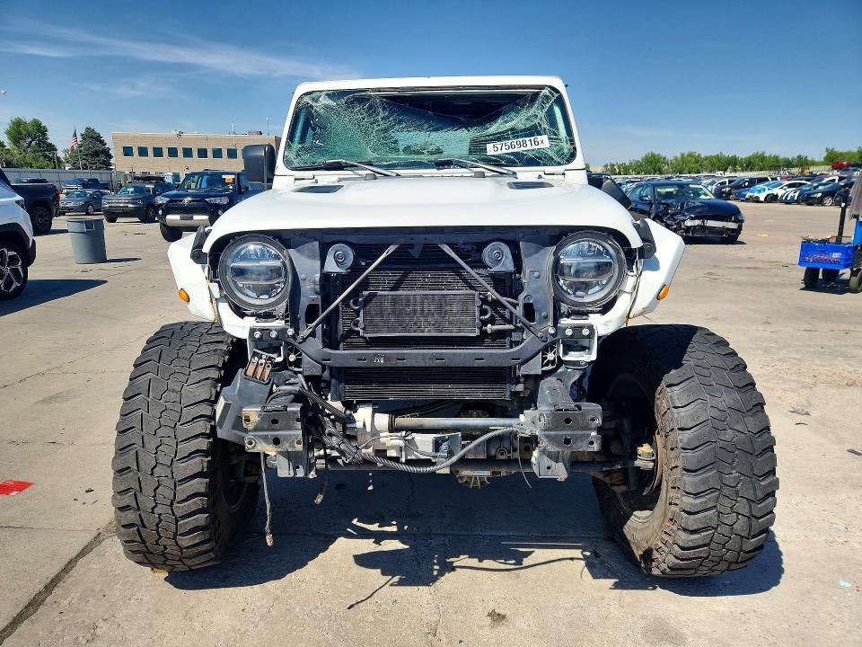 2022 Jeep Gladiator მანქანა იყიდება აუქციონზე, vin: 1C6JJTBG8NL109946, აუქციონის ნომერი: 57569816