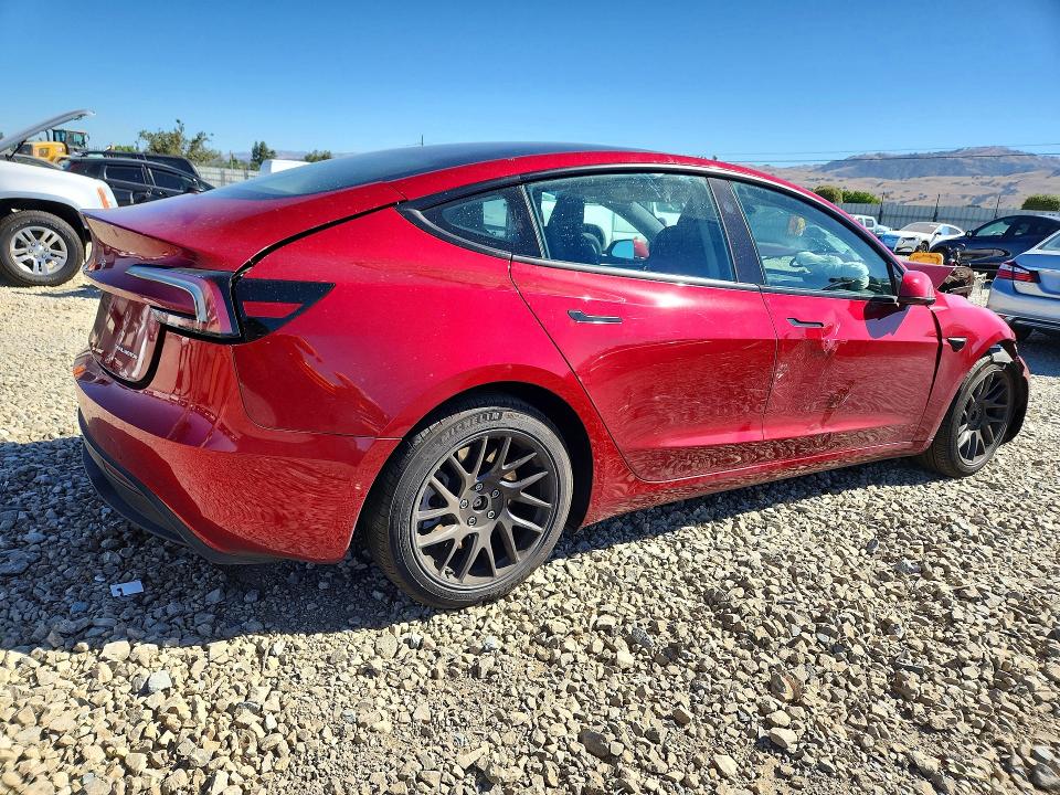 2024 Tesla Model 3 მანქანა იყიდება აუქციონზე, vin: 5YJ3E1EB7RF769852, აუქციონის ნომერი: 57180306
