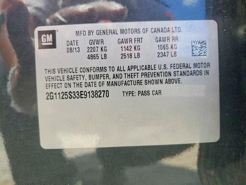 Продажа на аукционе авто 2014 Chevrolet Impala, vin: 2G1125S33E9138270, номер лота: 58654166