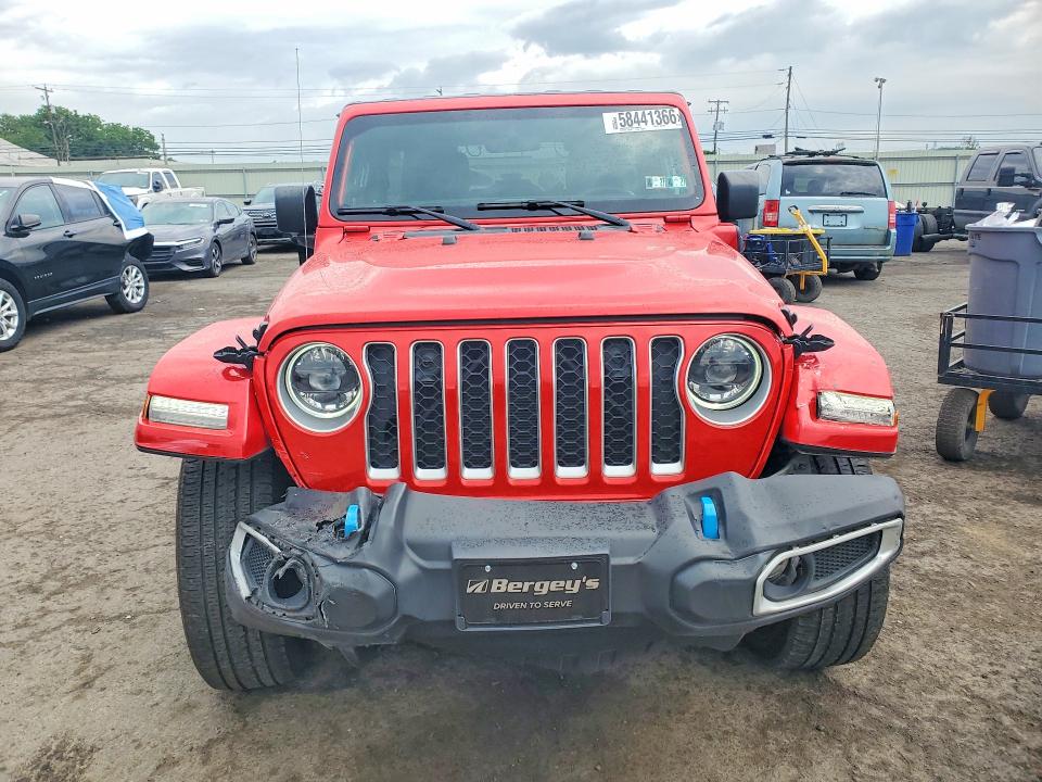 58441366 :رقم المزاد ، 1C4JJXP6XPW555212 vin ، 2023 Jeep Wrangler مزاد بيع
