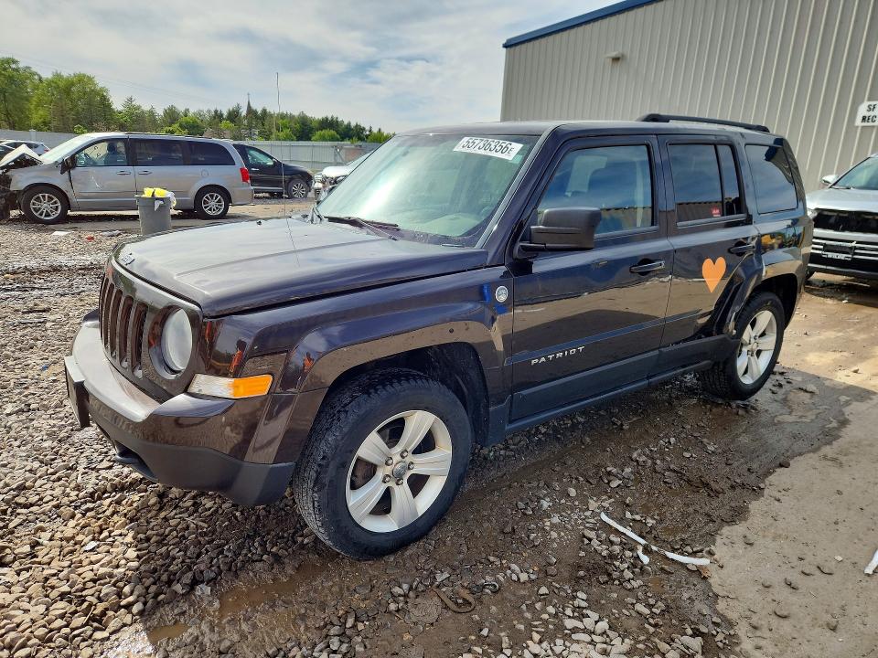 2014 Jeep Patriot მანქანა იყიდება აუქციონზე, vin: 1C4NJRBBXED588799, აუქციონის ნომერი: 55736356