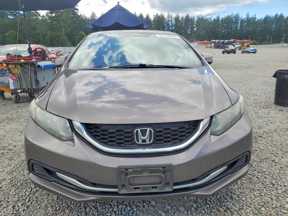 2013 Honda Civic მანქანა იყიდება აუქციონზე, vin: 19XFB2F86DE252815, აუქციონის ნომერი: 57158036