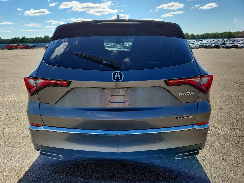 57537616 :رقم المزاد ، 5J8YE1H49RL007575 vin ، 2024 Acura Mdx مزاد بيع