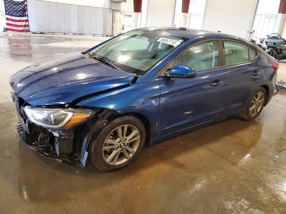 56067716 :رقم المزاد ، 5NPD84LF1JH388183 vin ، 2018 Hyundai Elantra مزاد بيع