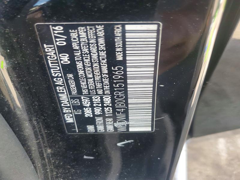 Aukcja sprzedaży 2016 Mercedes-benz C, vin: WDDWF4JB0GR151965, numer aukcji: 59163156