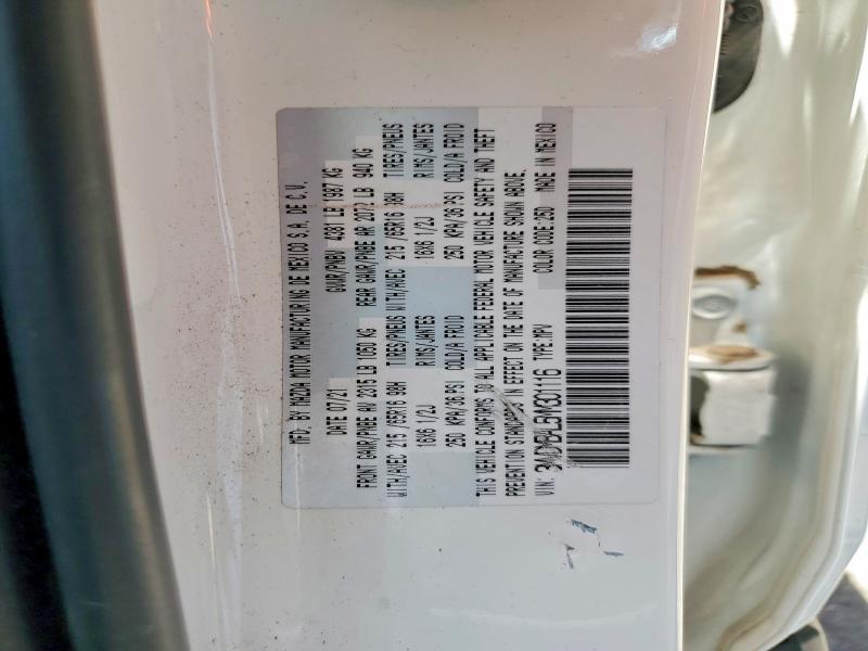 2021 Mazda Cx-30 მანქანა იყიდება აუქციონზე, vin: 3MVDMBAL5MM301116, აუქციონის ნომერი: 56962746