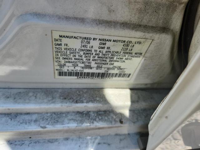 Aukcja sprzedaży 2007 Nissan Maxima, vin: 1N4BA41E77C807783, numer aukcji: 55550866