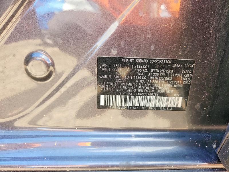 Aukcja sprzedaży 2025 Subaru Crosstrek, vin: 4S4GUHM69S3706784, numer aukcji: 57642626