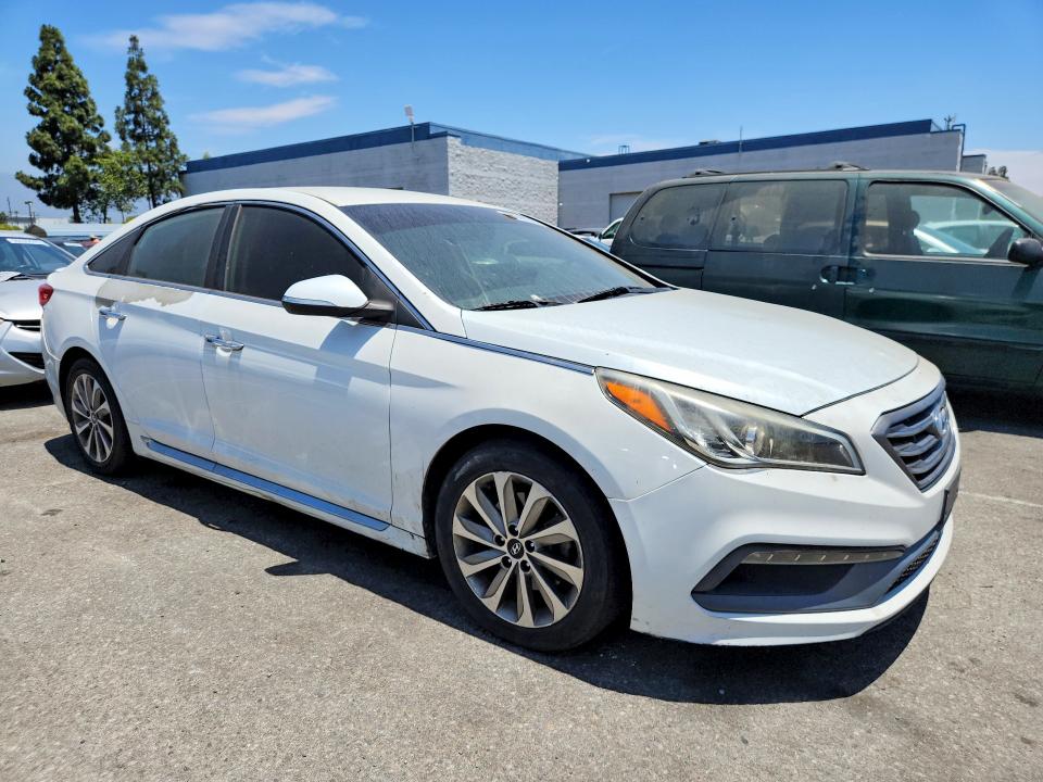 56646776 :رقم المزاد ، 5NPE34AF4FH172745 vin ، 2015 Hyundai Sonata مزاد بيع