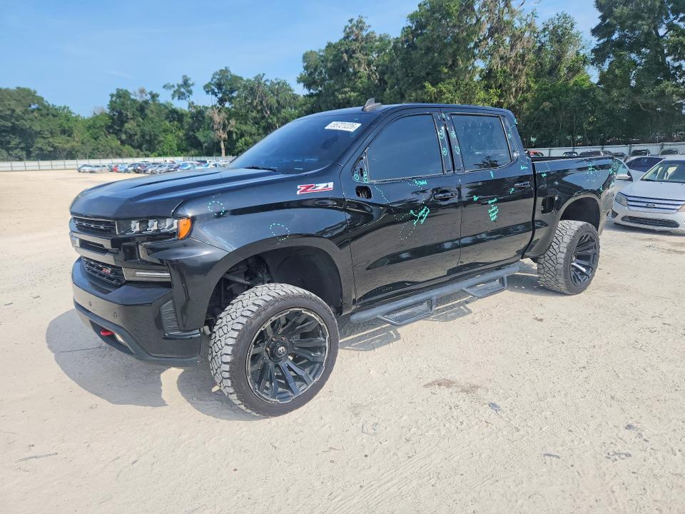 Auction sale of the 2021 Chevrolet Silverado, vin: 1GCPYFEL6MZ215901, lot number: 55721226