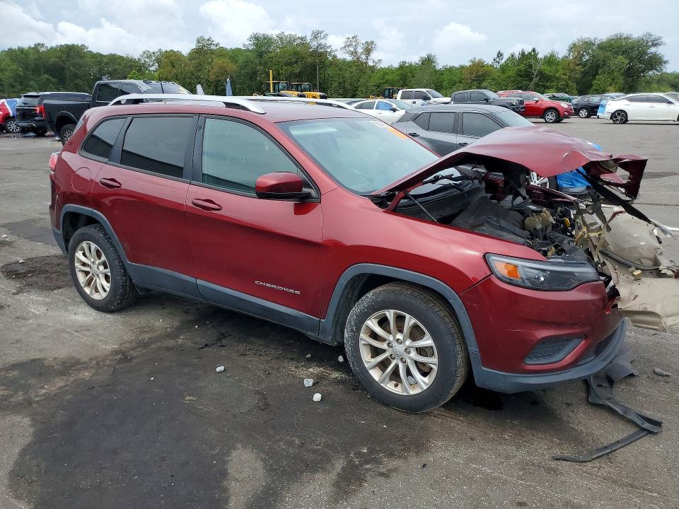 56354066 :رقم المزاد ، 1C4PJLCB5LD568560 vin ، 2020 Jeep Cherokee مزاد بيع