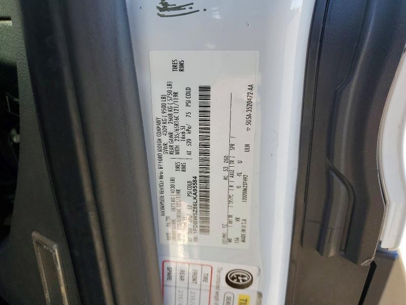 55904516 :رقم المزاد ، 1FDBW5Z86LKA95584 vin ، 2020 Ford Transit مزاد بيع