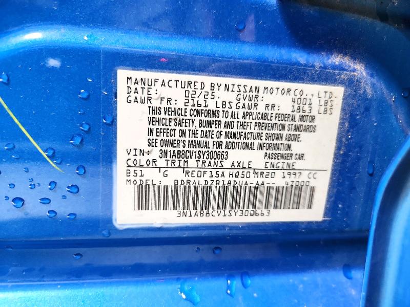 Aukcja sprzedaży 2025 Nissan Sentra, vin: 3N1AB8CV1SY300663, numer aukcji: 59082476