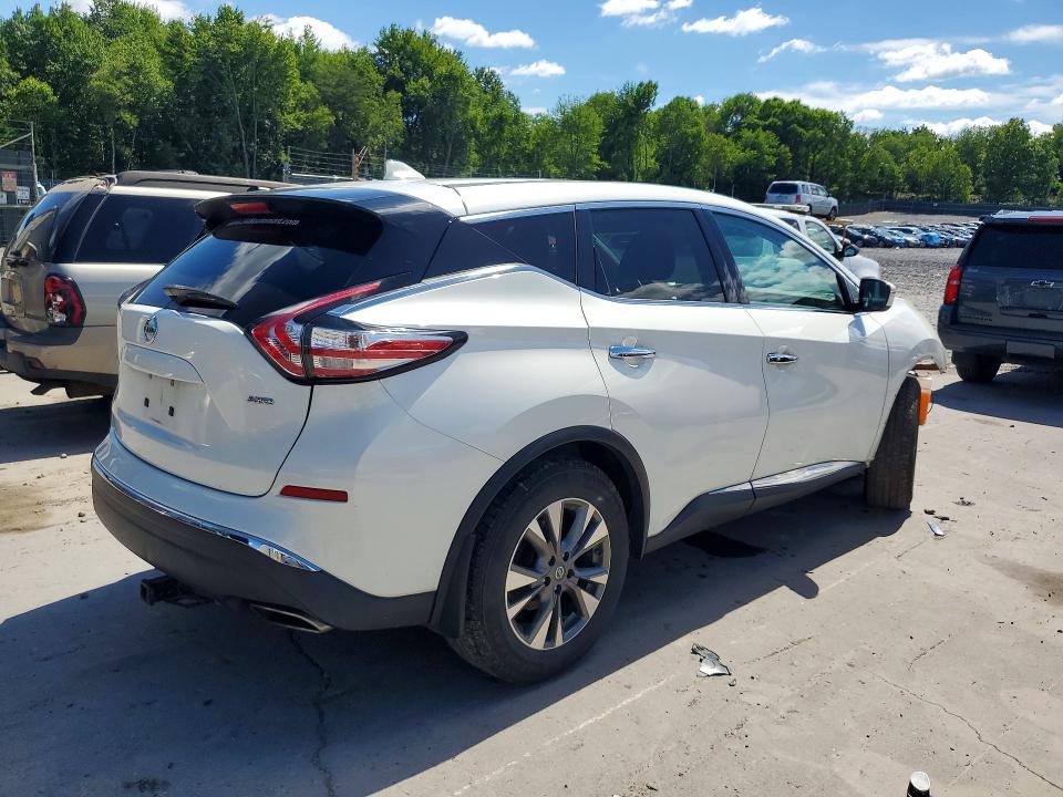 57522966 :رقم المزاد ، 5N1AZ2MH7GN167521 vin ، 2016 Nissan Murano مزاد بيع