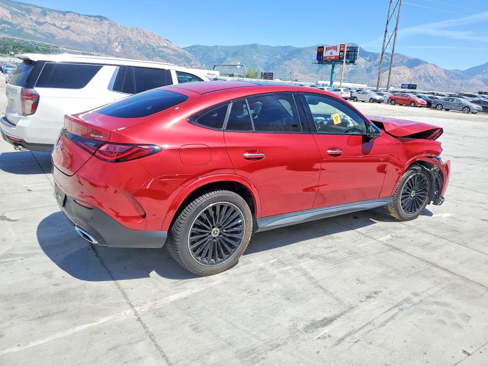 2024 Mercedes-benz Glc Coupe მანქანა იყიდება აუქციონზე, vin: W1NKJ4HB2RF088622, აუქციონის ნომერი: 58048636