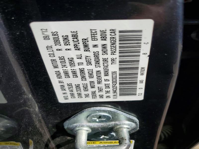 Aukcja sprzedaży 2013 Acura Tsx, vin: JH4CU2F43DC002206, numer aukcji: 56843126