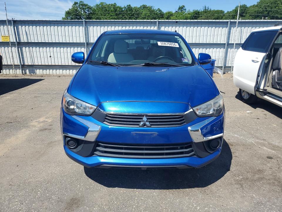 55676856 :رقم المزاد ، JA4AR3AU3HZ010987 vin ، 2017 Mitsubishi Outlander Sport مزاد بيع
