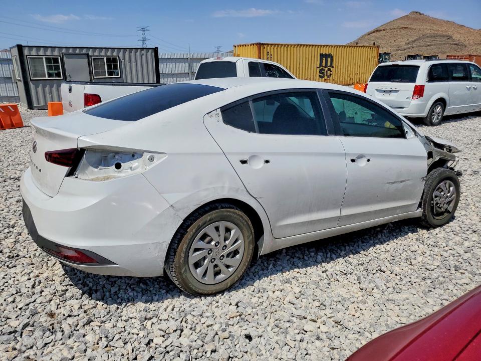 57621026 :رقم المزاد ، 5NPD74LF4KH480277 vin ، 2019 Hyundai Elantra مزاد بيع