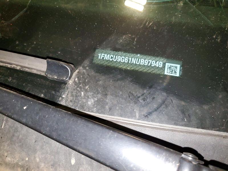 Aukcja sprzedaży 2022 Ford Escape, vin: 1FMCU9G61NUB97949, numer aukcji: 58257316