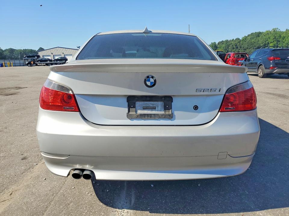 2007 Bmw 525 მანქანა იყიდება აუქციონზე, vin: WBANE535X7CW65201, აუქციონის ნომერი: 54687436
