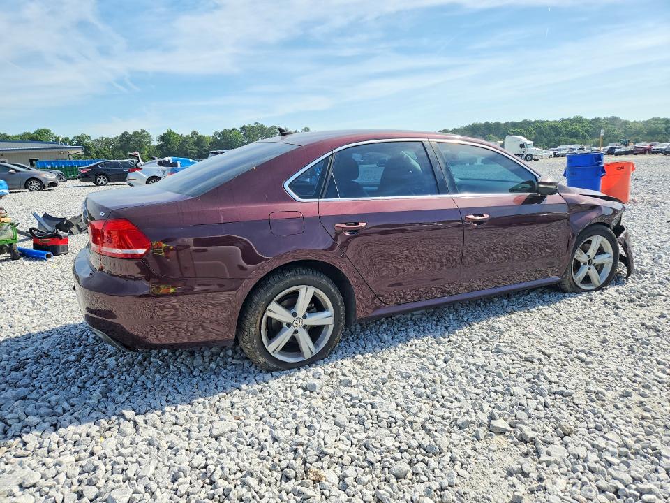 56083156 :رقم المزاد ، 1VWBP7A34CC007121 vin ، 2012 Volkswagen Passat مزاد بيع