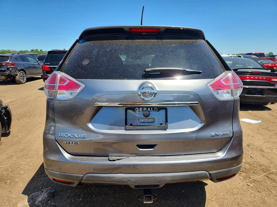 55543006 :رقم المزاد ، KNMAT2MV0GP724561 vin ، 2016 Nissan Rogue مزاد بيع