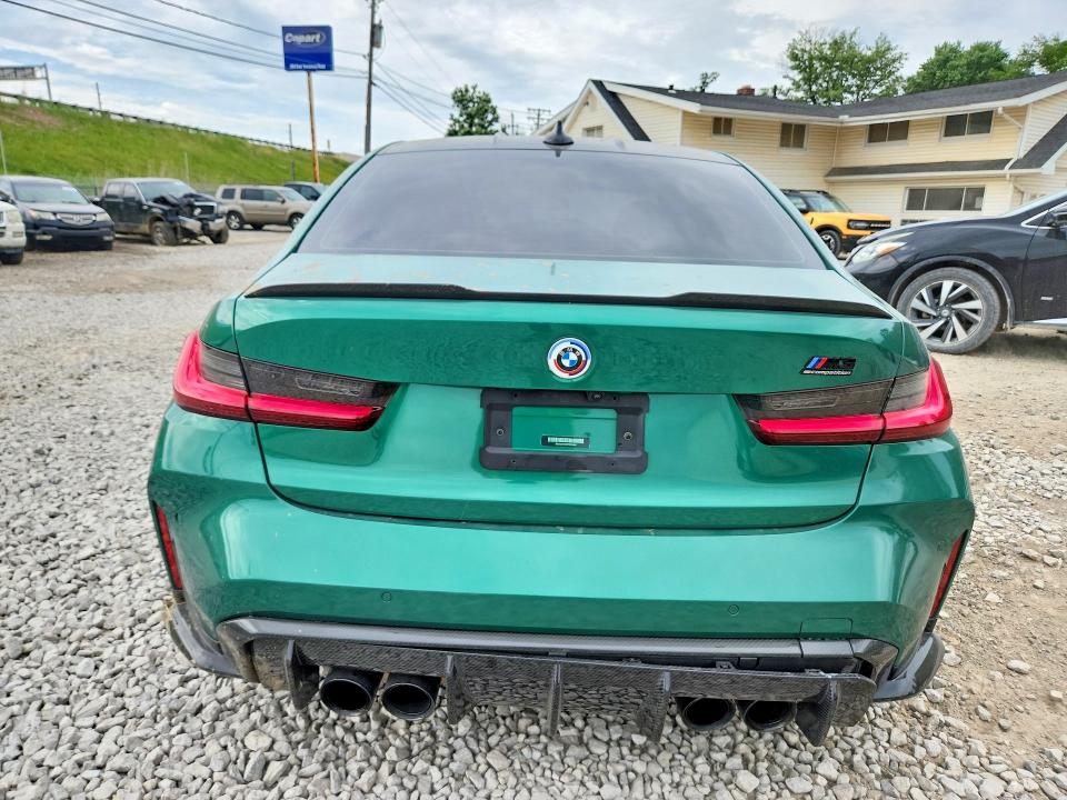 2022 Bmw M3 მანქანა იყიდება აუქციონზე, vin: WBS43AY02NFN04484, აუქციონის ნომერი: 56314926