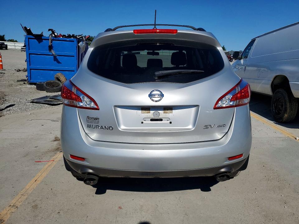 2012 Nissan Murano მანქანა იყიდება აუქციონზე, vin: JN8AZ1MWXCW209136, აუქციონის ნომერი: 57062826